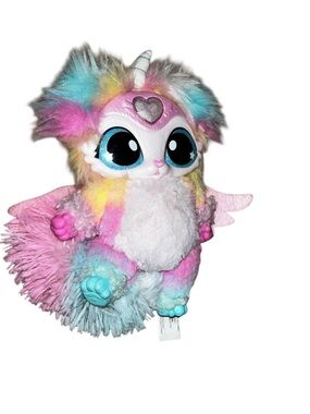 Magic Mixies Electronic Interactive Plush Pet Lights Sounds WORKS pink Moose Toy